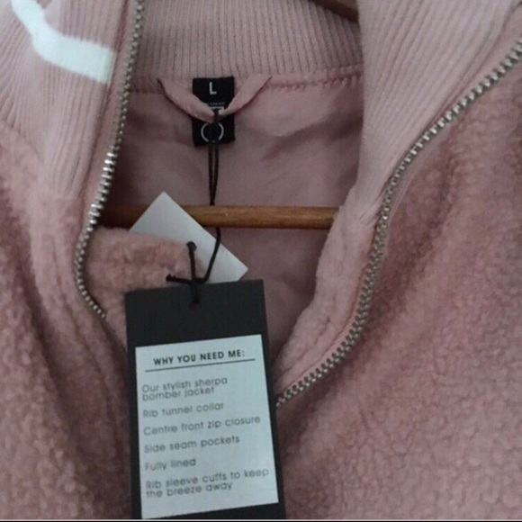 COTTON ON | STAPLE Sherpa Bomber Jacket - Picture 4 of 4